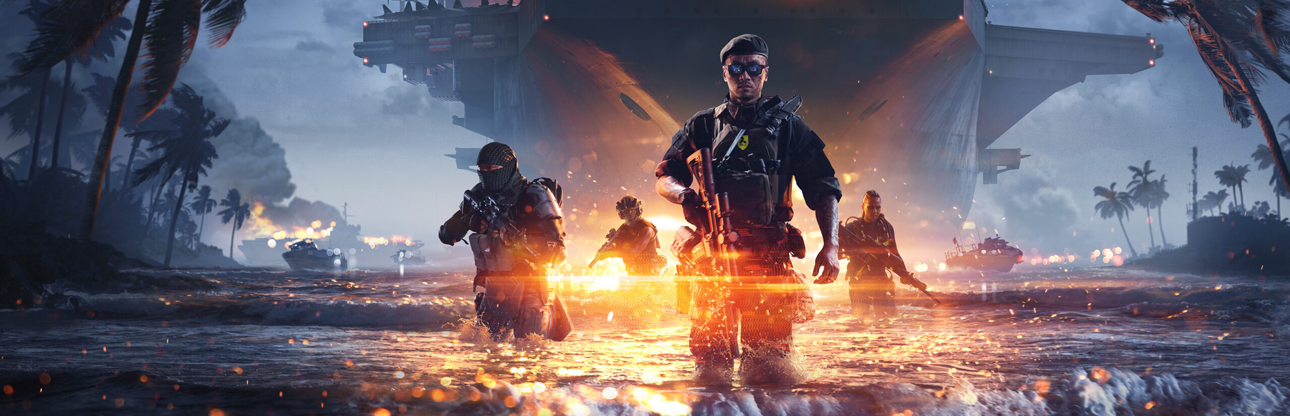 Battlefield 6 key art for the Top Gun Incoming update featuring jets over Wake Island