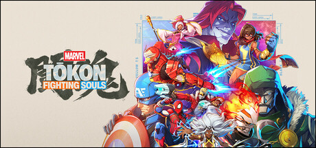 Marvel Tōkon: Fighting Souls key art showing the Marvel roster
