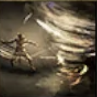 Twister skill gem icon from the Path of Exile 2 Fextralife wiki, core skill of the Spirit Walker build