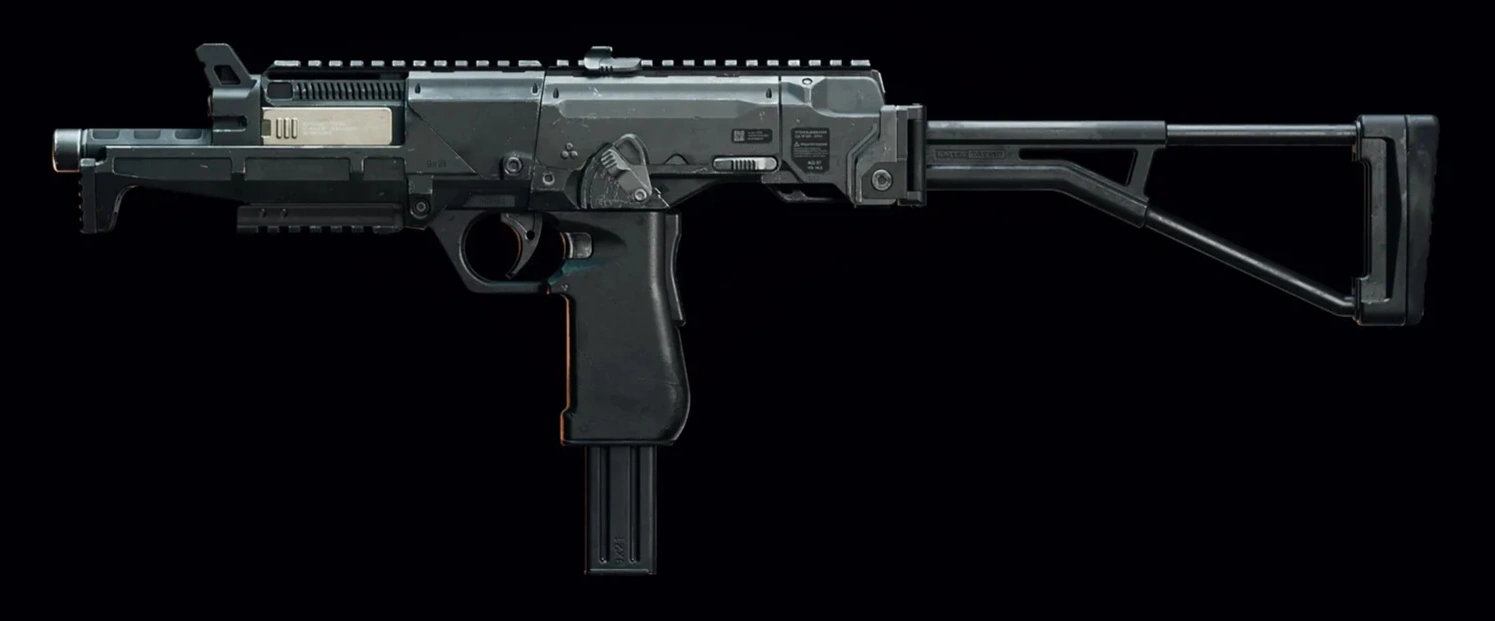 Kogot-7 submachine gun Gunsmith render from the Call of Duty Wiki