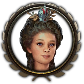 Catherine the Great leader portrait from the Civilization Fandom wiki