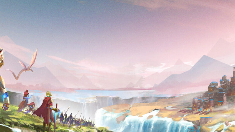 ENDLESS Legend 2 key art featuring the Sandshapers faction