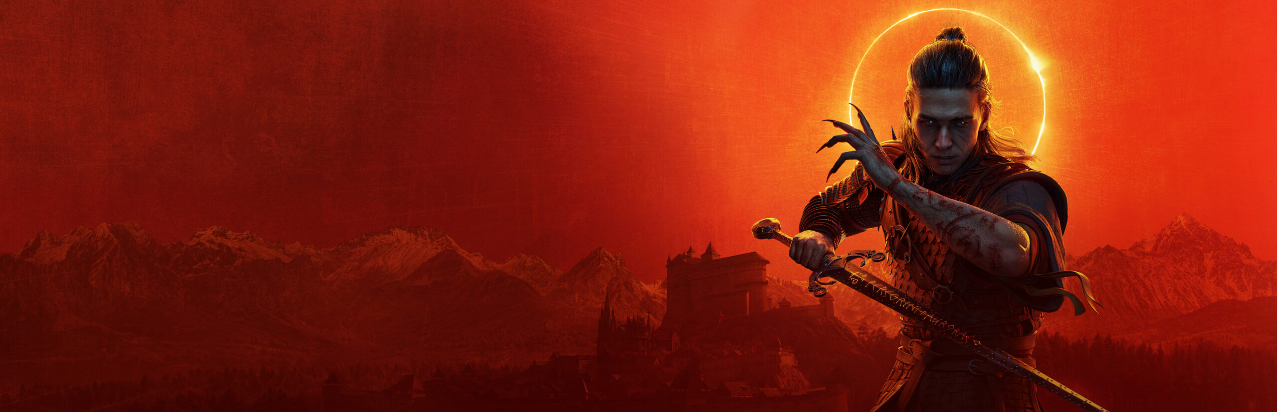 The Blood of Dawnwalker key art showing Koen the Dawnwalker