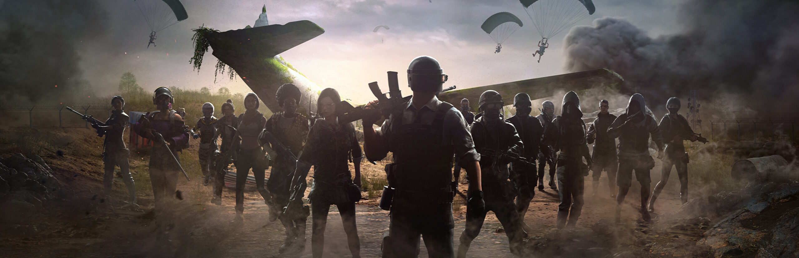PUBG: BATTLEGROUNDS key art for the Update 43.1 weapon meta guide