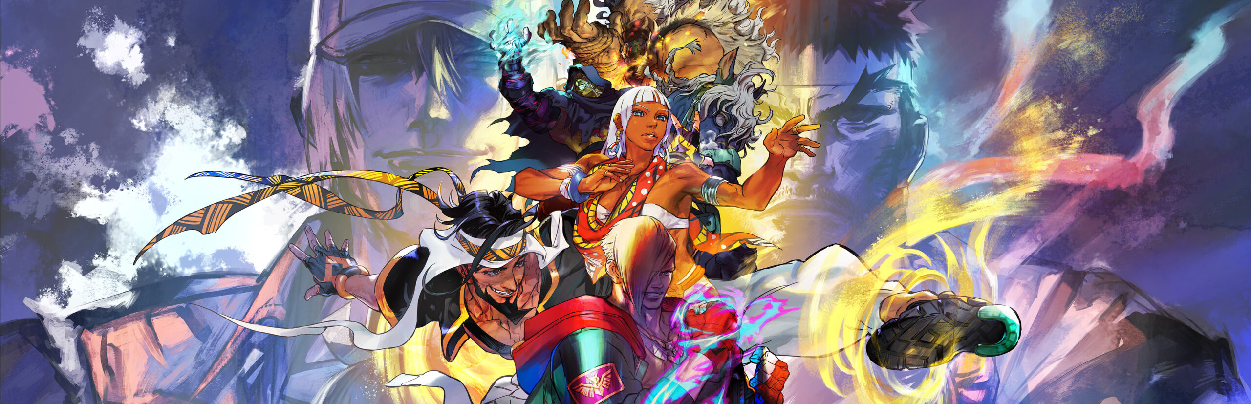 Street Fighter 6 key art featuring the current roster