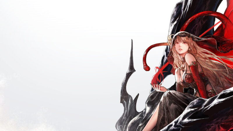 Final Fantasy Resonance HD-2D key art featuring Rain and Lasswell