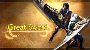 Great Sword weapon icon from Monster Hunter Wilds