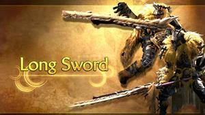 Long Sword weapon icon from Monster Hunter Wilds