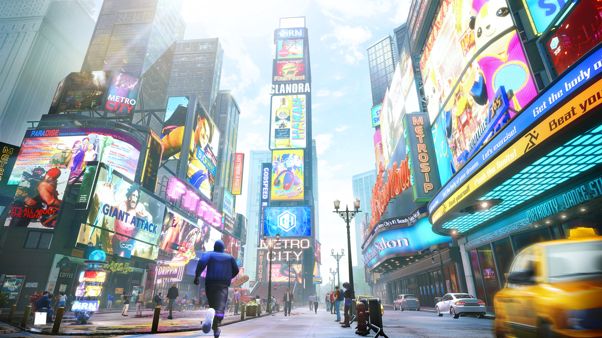 Street Fighter 6 gameplay screenshot from the official Steam store page, shown alongside the Sagat S+ tier ranking
