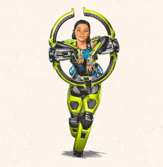 Conduit legend artwork, ranked in the Apex Legends Season 30 tier list