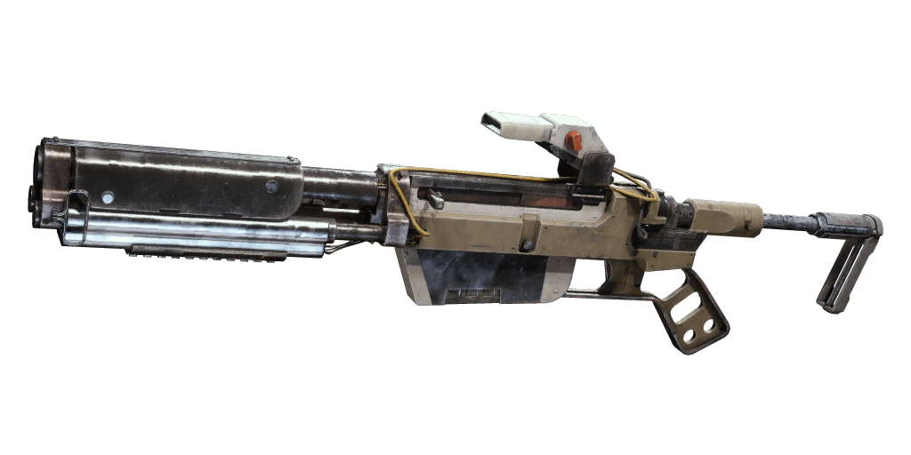 Vulcano shotgun render, shown at its maximum Mk IV upgrade tier