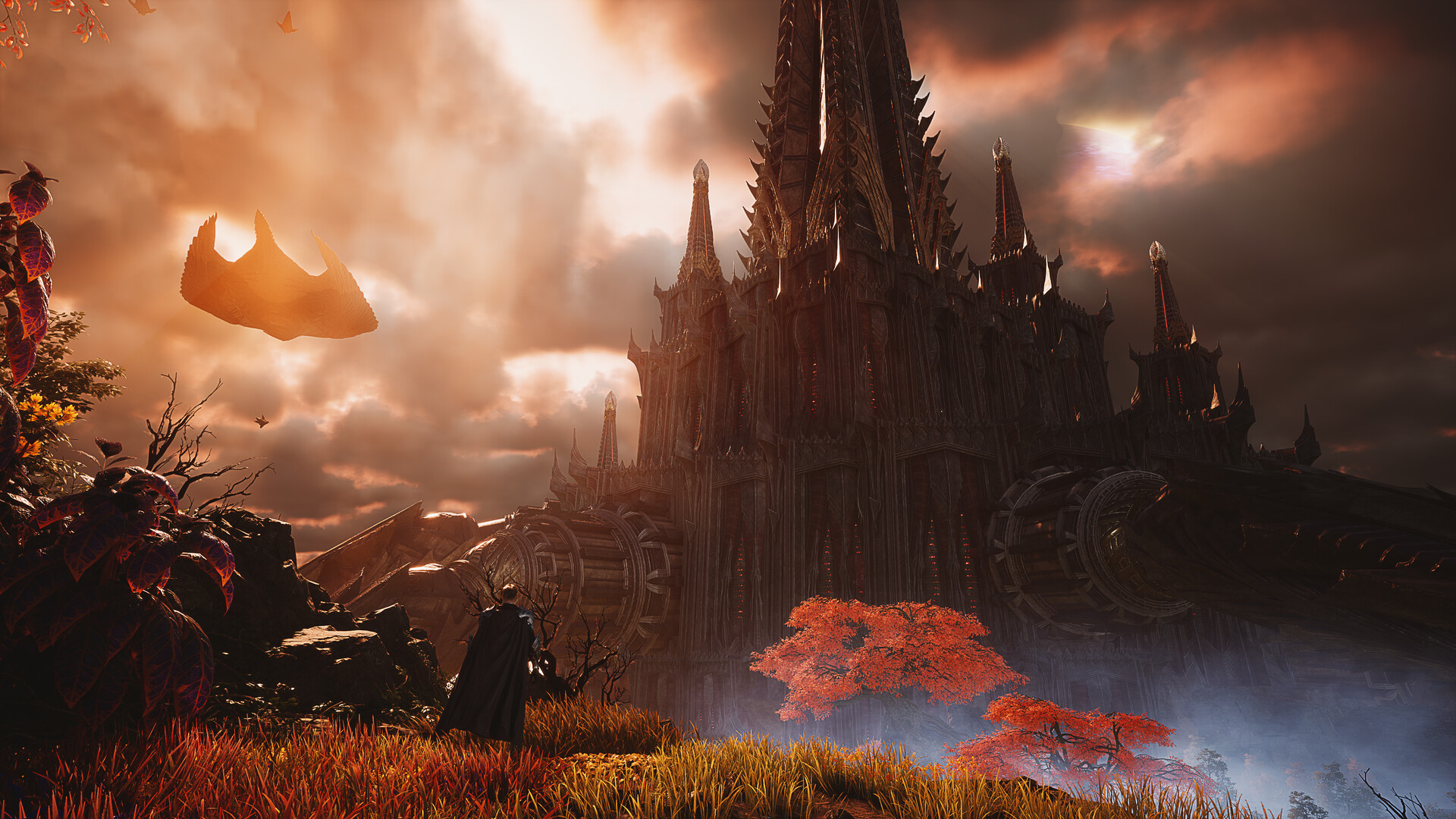 AION 2 gameplay screenshot showing group combat during a faction battle