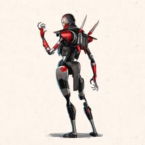 Revenant's character portrait from Apex Legends, the simulacrum assassin legend