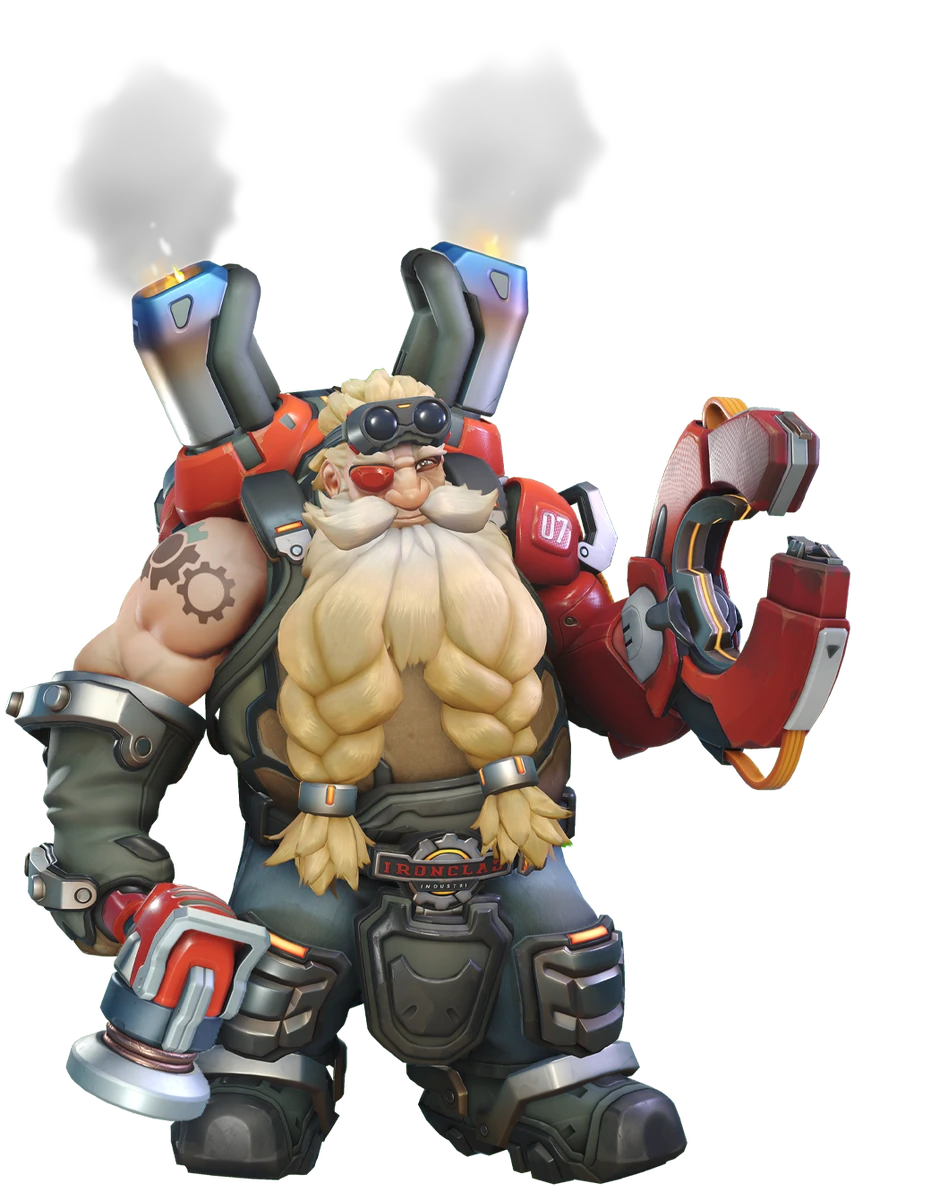 Torbjörn, currently the only S-tier damage hero in Overwatch Season 5