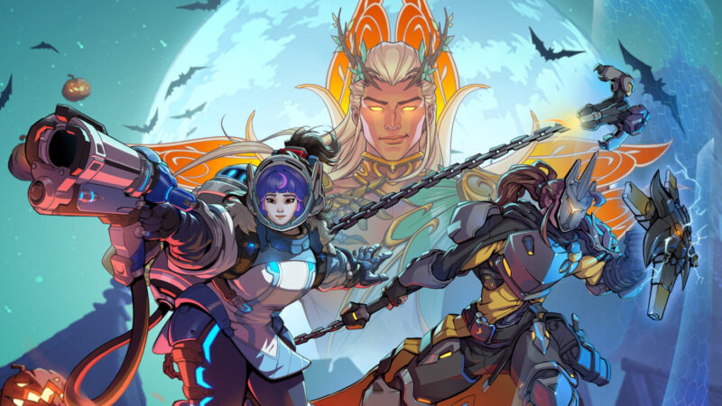 Overwatch key art featuring the current hero roster
