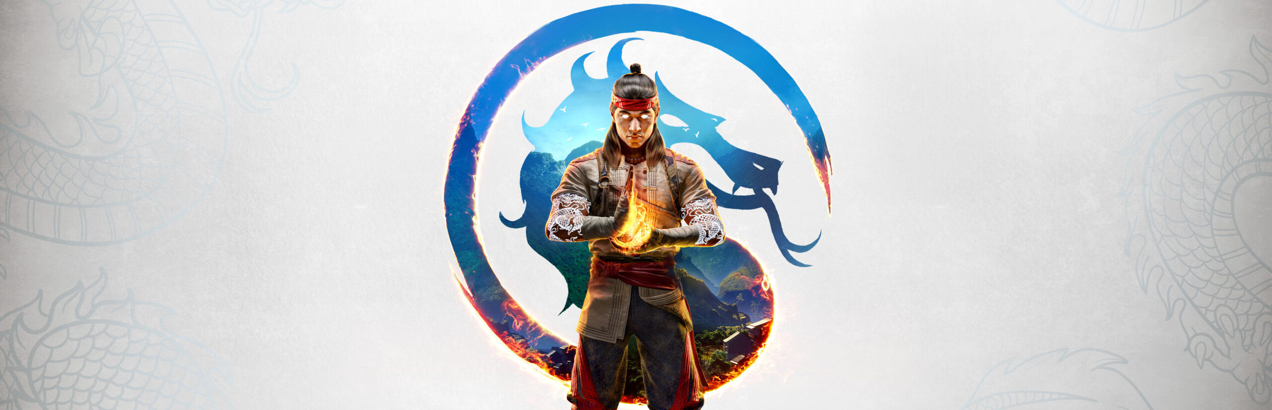 Mortal Kombat 1 key art featuring the current roster of Kombatants
