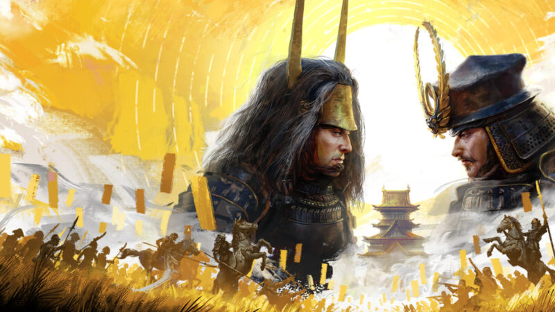 Total War: SHOGUN 2 Complete Edition key art showing samurai armies in feudal Japan