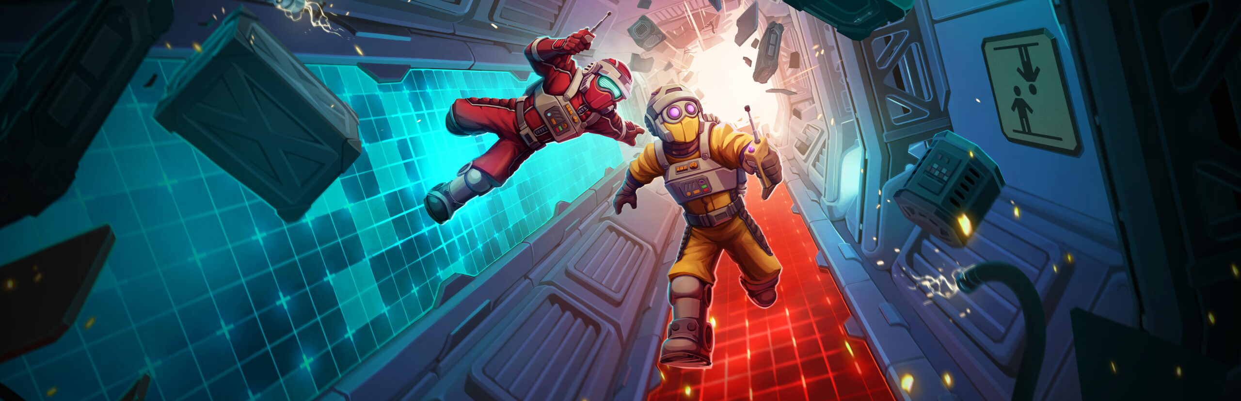 We Were Here Tomorrow key art for the co-op puzzle game's launch