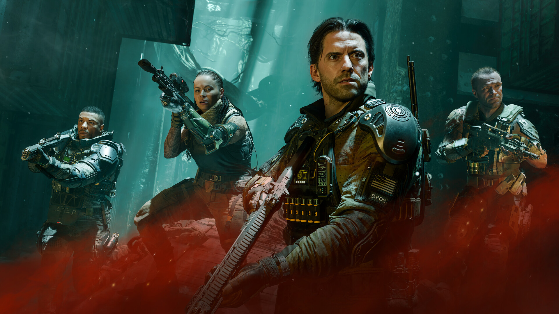 In-game Black Ops 7 multiplayer firefight showcasing the fast TTK that favors S-tier assault rifles like the M15 Mod 0