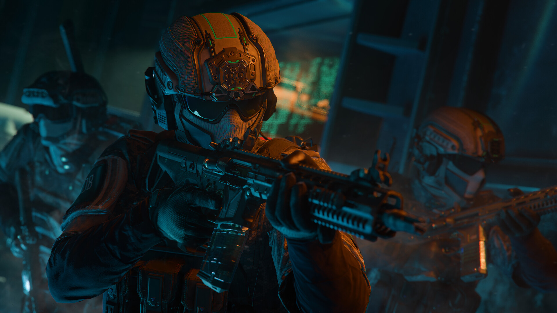 Black Ops 7 close-quarters map layout, the kind of tight corridor where SMGs like the Dravec 45 take over