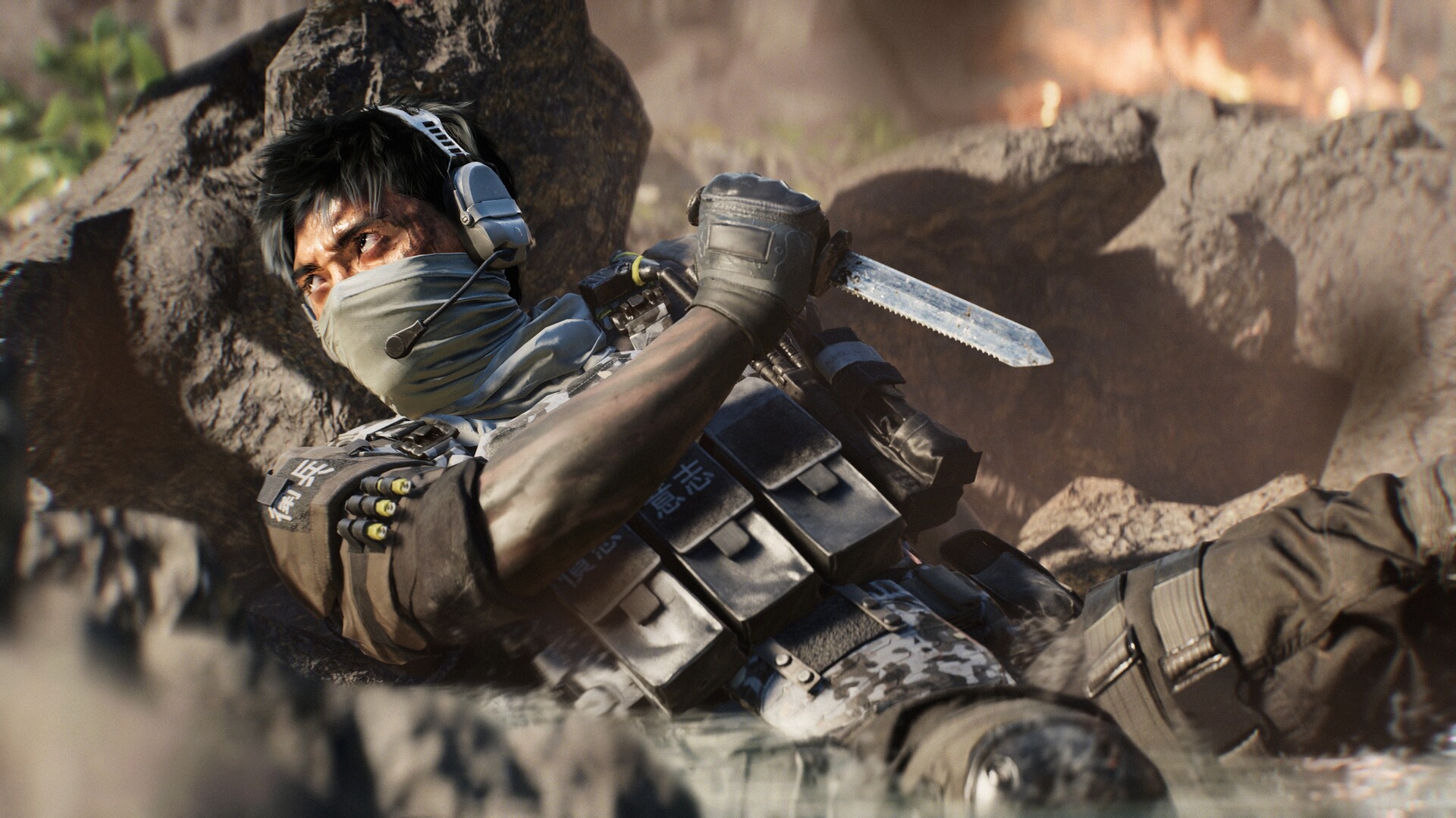 Battlefield 6 large-scale multiplayer battlefield screenshot showing long-range engagements and vehicles