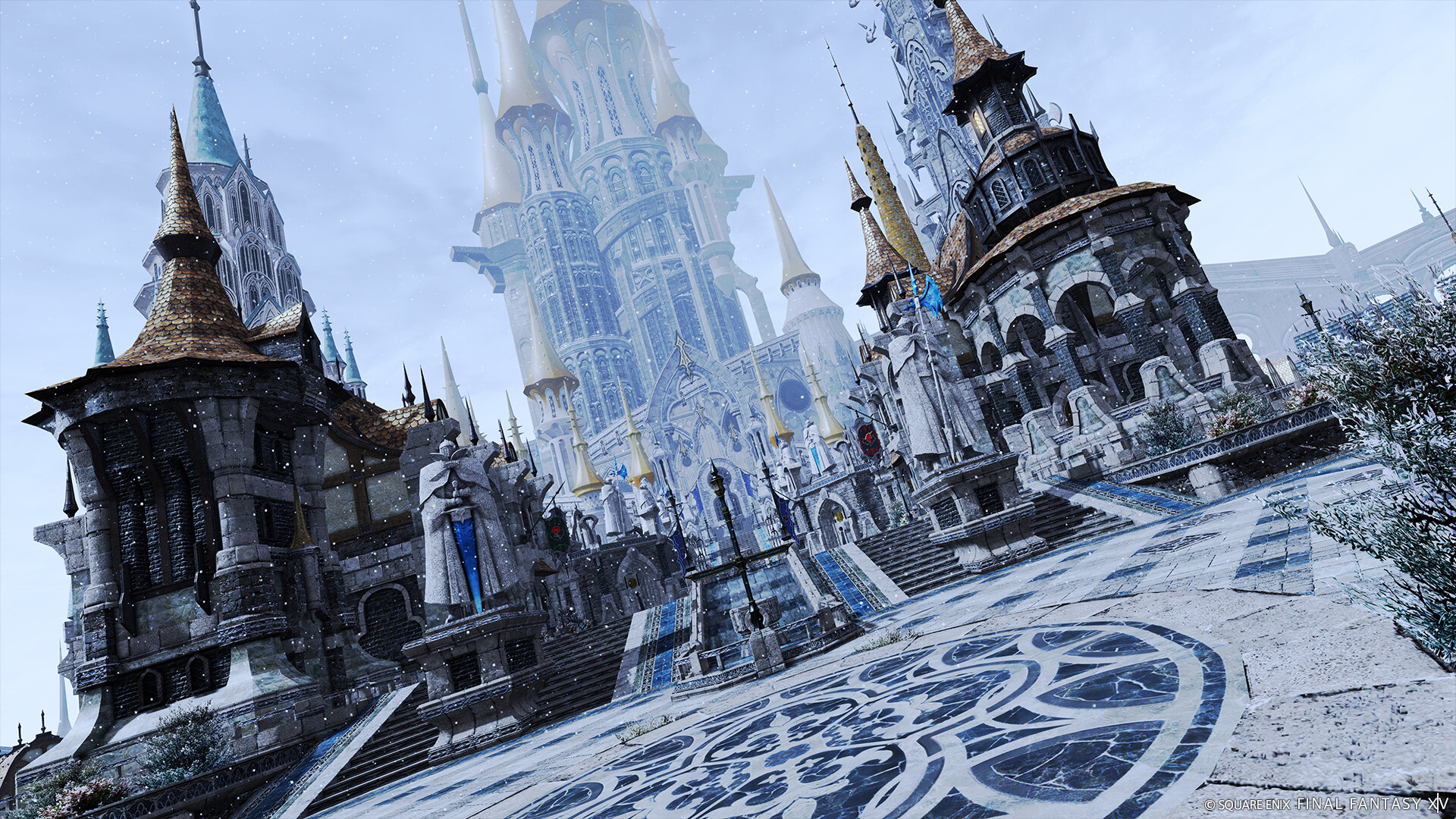 Final Fantasy XIV melee combat scene representative of Ninja and Viper rotations in the current meta