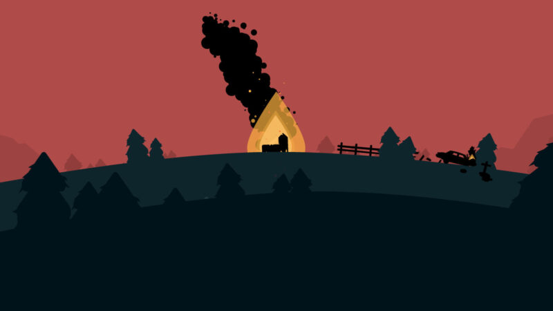 SULFUR key art showing the roguelike shooter's goblin-hunting protagonist